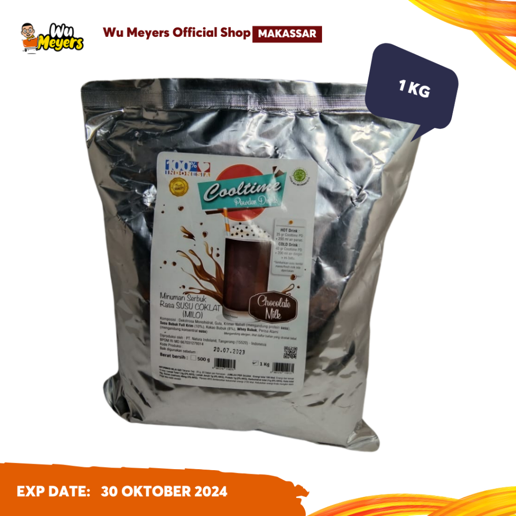 Cooltime Milo 1kg - Minuman Bubuk Instan - Wu Meyers Makassar