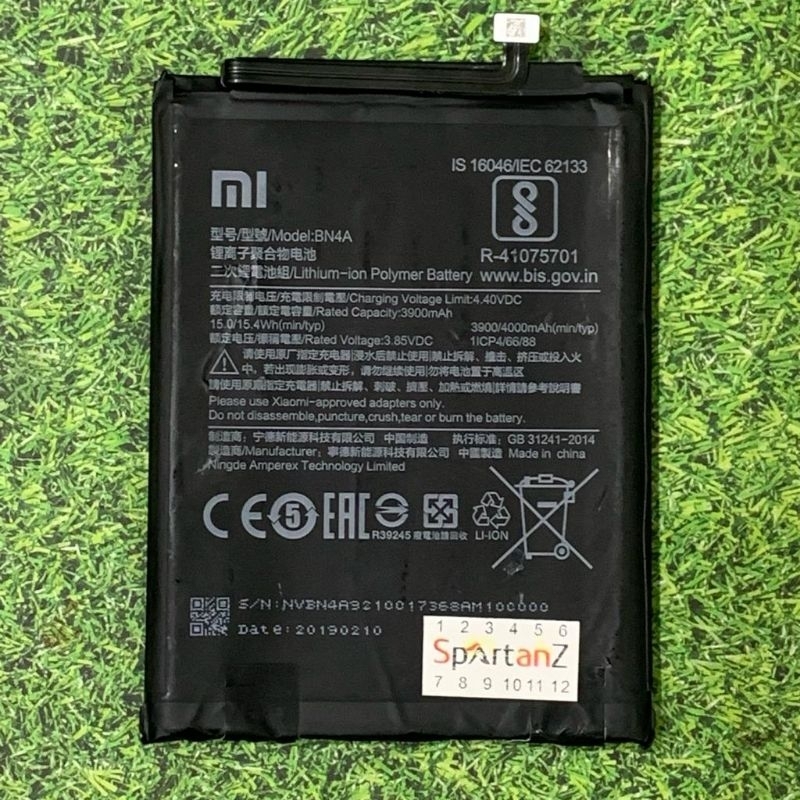 Baterai Batre Battery BN4A Xiaomi Redmi Note 7 / Note 7 Pro BN4A Original Copotan