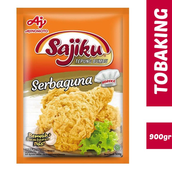 

Sajiku Tepung bumbu serbaguna 900gr Ajinomoto baztf