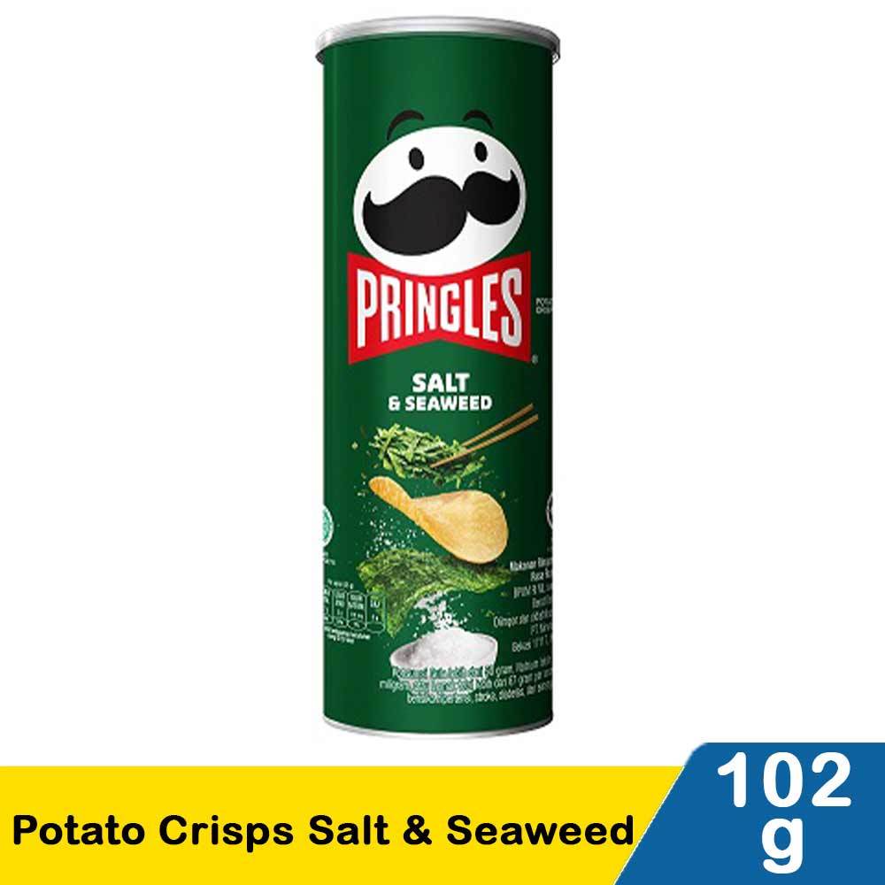 

Pringles Potato Crisps Seaweed 102G