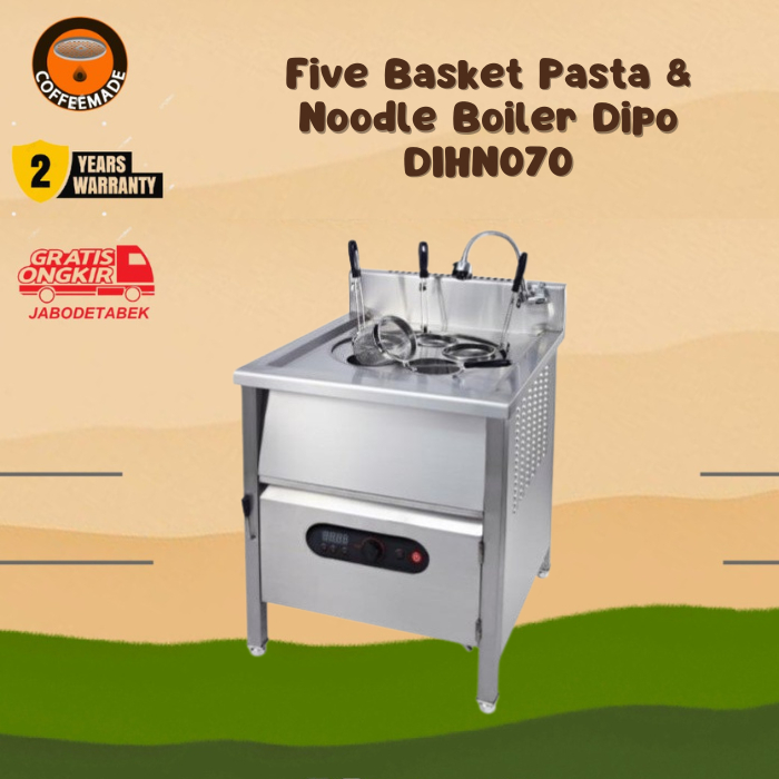 Five Basket Pasta & Noodle Boiler Dipo DIHN070