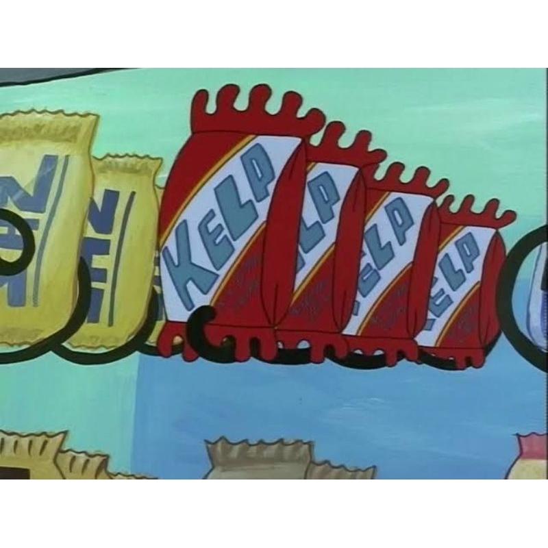 Kelp Nougat Makanan Spongebob