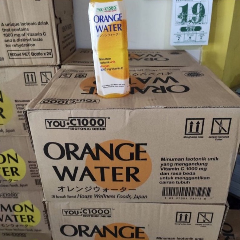 

❂ You C1000 / You C 1000 Orange Water 500ml (1dus) Big Sale ♪ヽ(