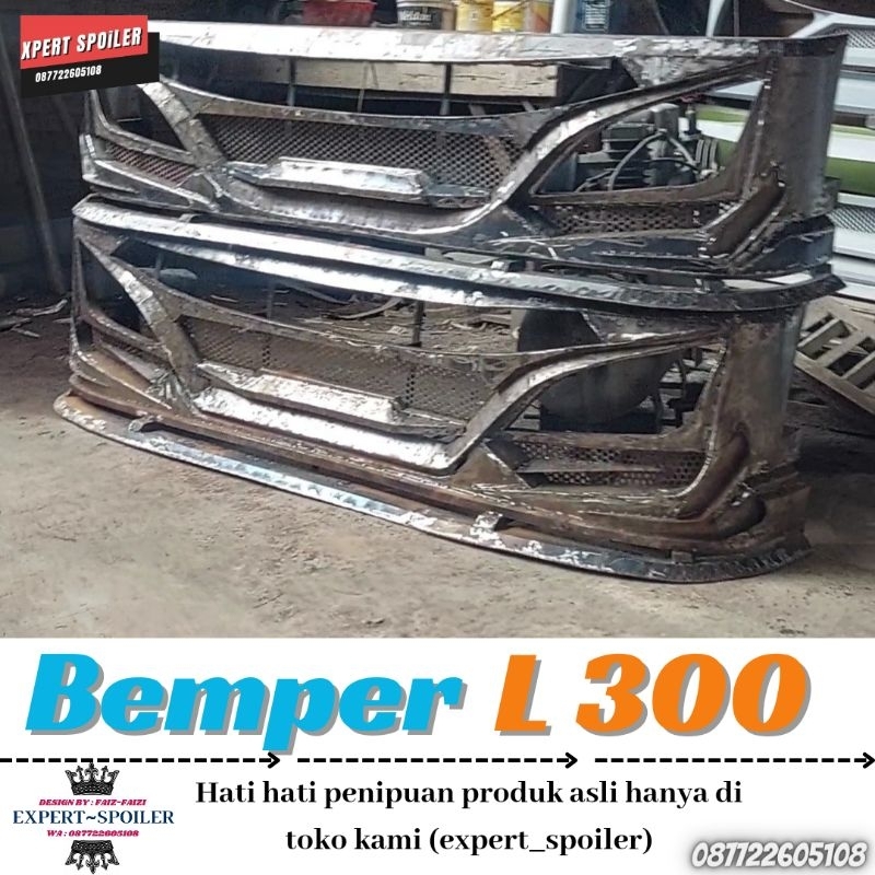 bemper l300 bemper traga bemper canter bemper patriot mentahan