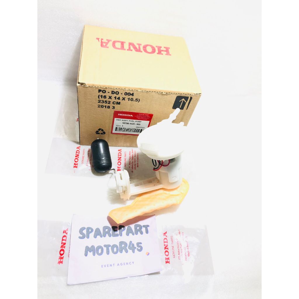 FULL PUMP POMPA BENSIN SET HONDA BEAT FI BEAT ESP SCOOPY FI SCOOPY ESP VARIO 110 FI ESP 2012 2013 20