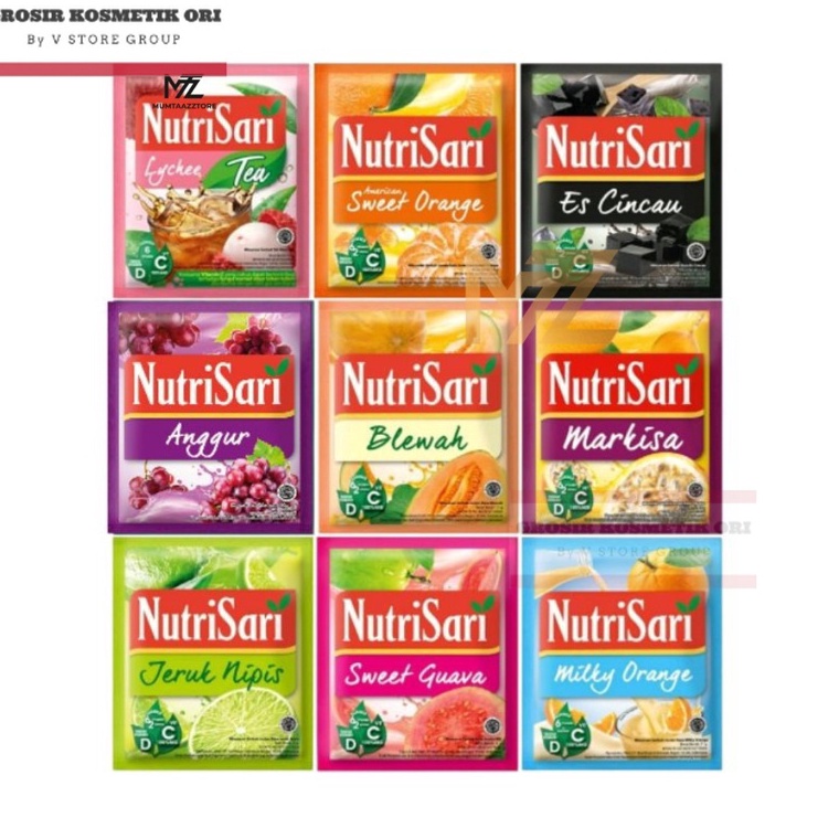 

H4rga Pr0mo (PER RENCENG ISI10) NUTRIFOOD Nutrisari 10 Sachet All Varian Restok Gan