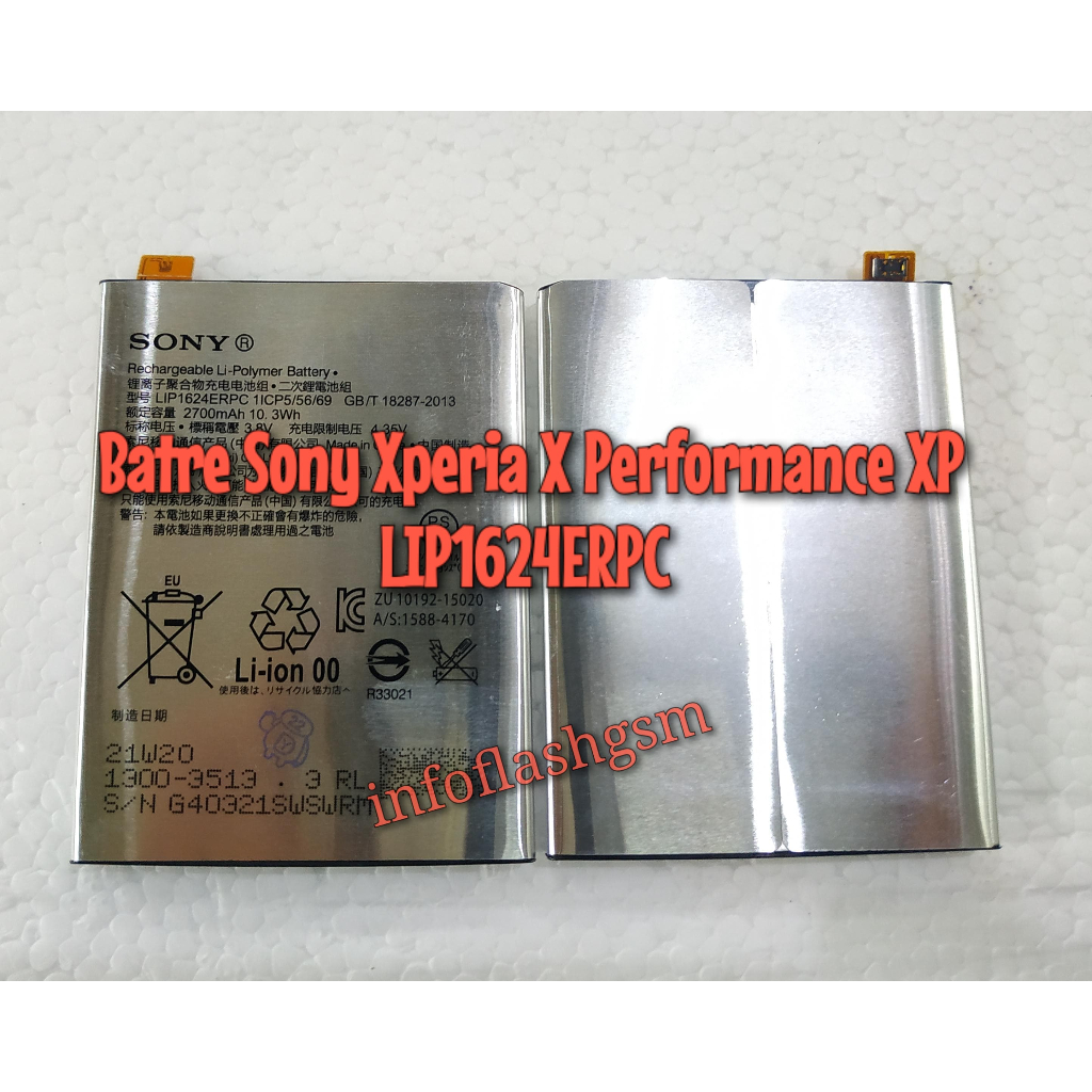 Baterai Battery Sony Xperia X Performance XP LIP1624ERPC