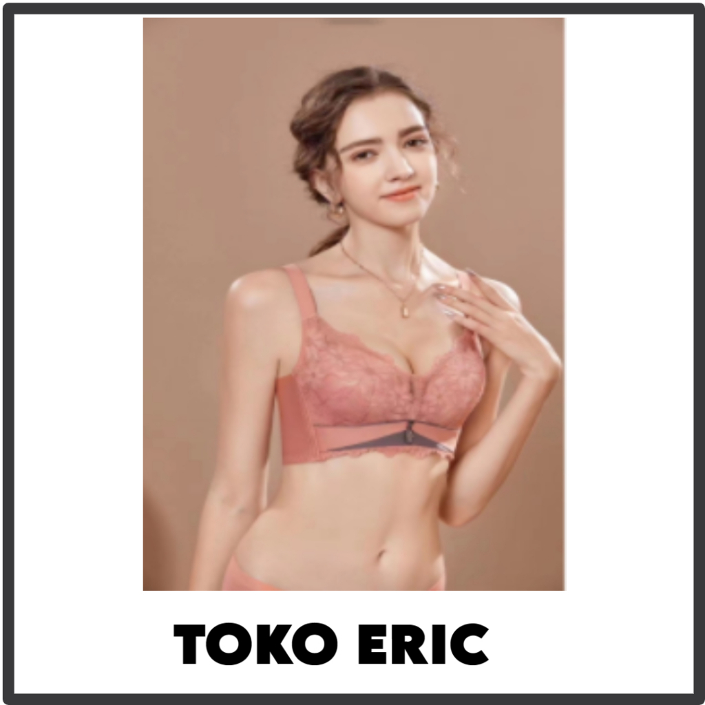 TOKO_ERIC (B-369) BRA WOMEN RENDA PUSH UP BUSA TIPIS ENAK DIPAKAI