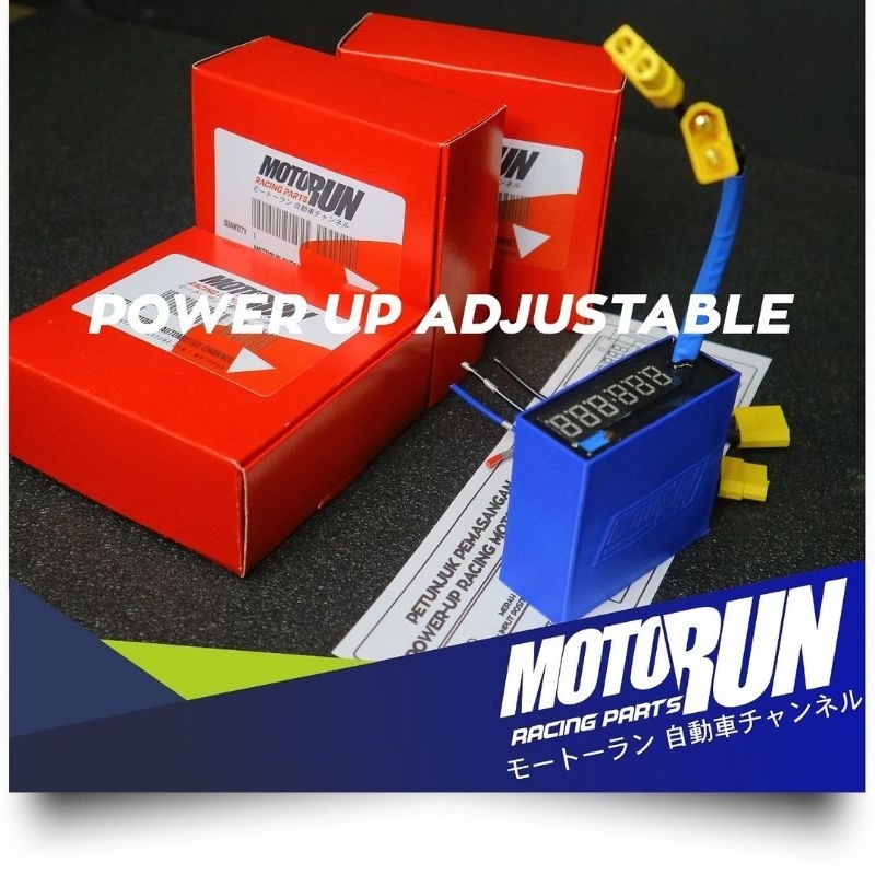 POWER UP MOTORUN RACING VOLTASE BISA DI ATUR BERGARANSI