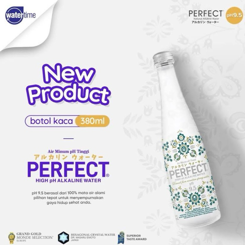 

Perfect Natural Alkaline Water 380ml x 12pcs (ctn)