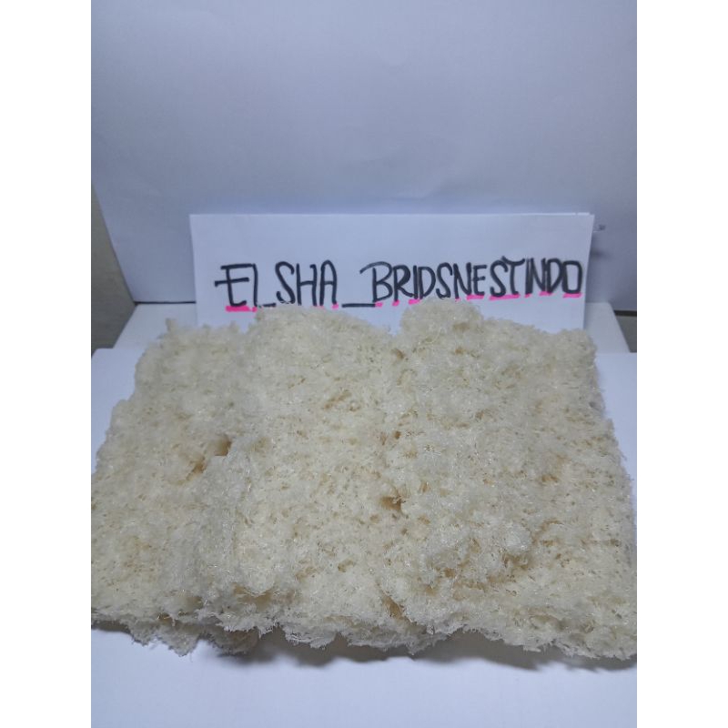 

Sarang burung walet (Hancuran putih)100%tanpa tambahan kimia