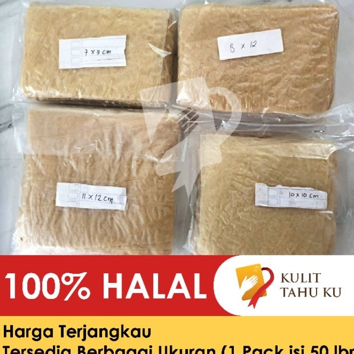 

LLVT2516 [PROMO SALE!!!] Kulit Tahu Kotak Tawar (Halal)