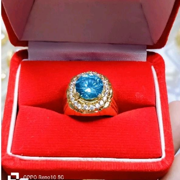 NATURAL BLUE TOPAS CUSTEM