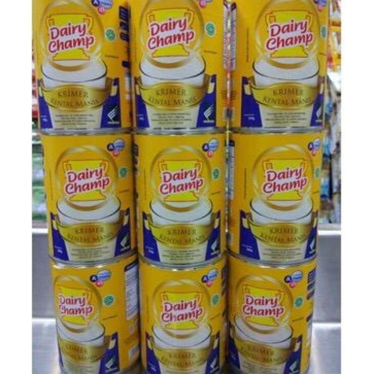 

RLJS8210 Ready Stok Dairy Champ 500gr eceran Susu Krimer kental manis