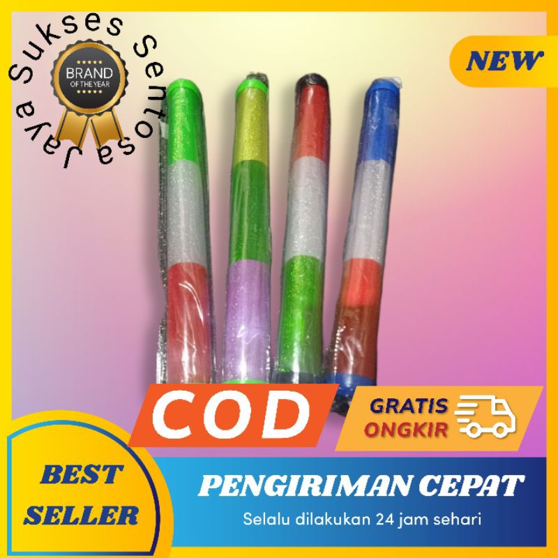 Jaya - Mainan Anak Stick Pedang Lampu Led Nyala Kelap Kelip Jumbo Panjang 44cm Lampu Light