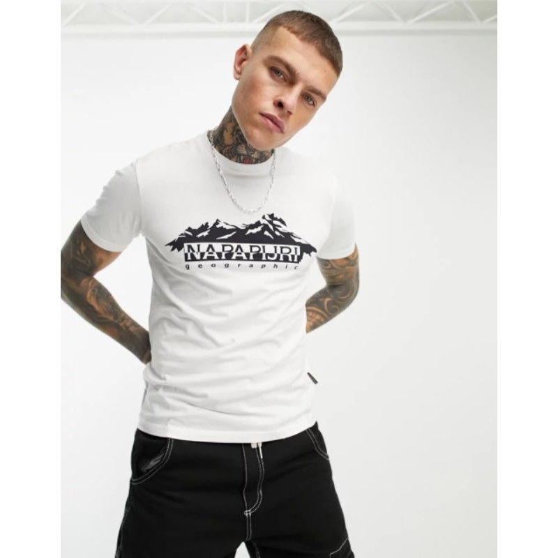 Napapijri Racing T-Shirt White Original