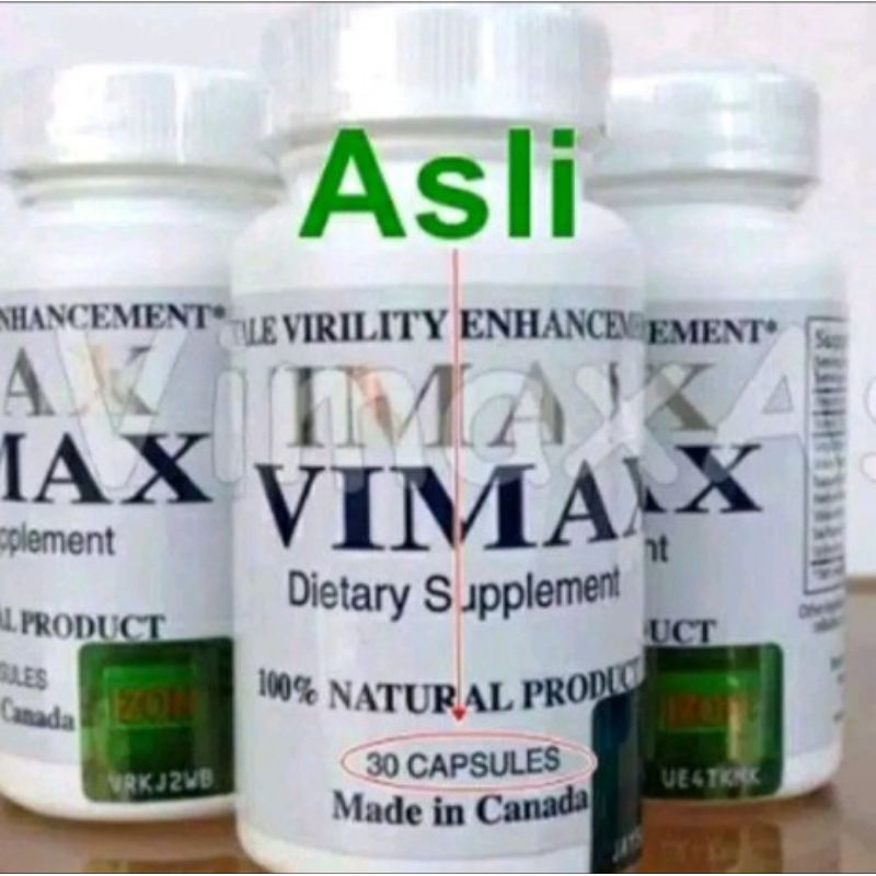 VIMAX ASLI CANADA 100%ORIGINAL OBAT KUAT PEMBESAR BPOM PEMANJANG