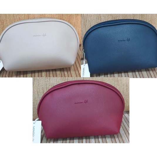 MINISO Tas Kosmetik Wanita Shell