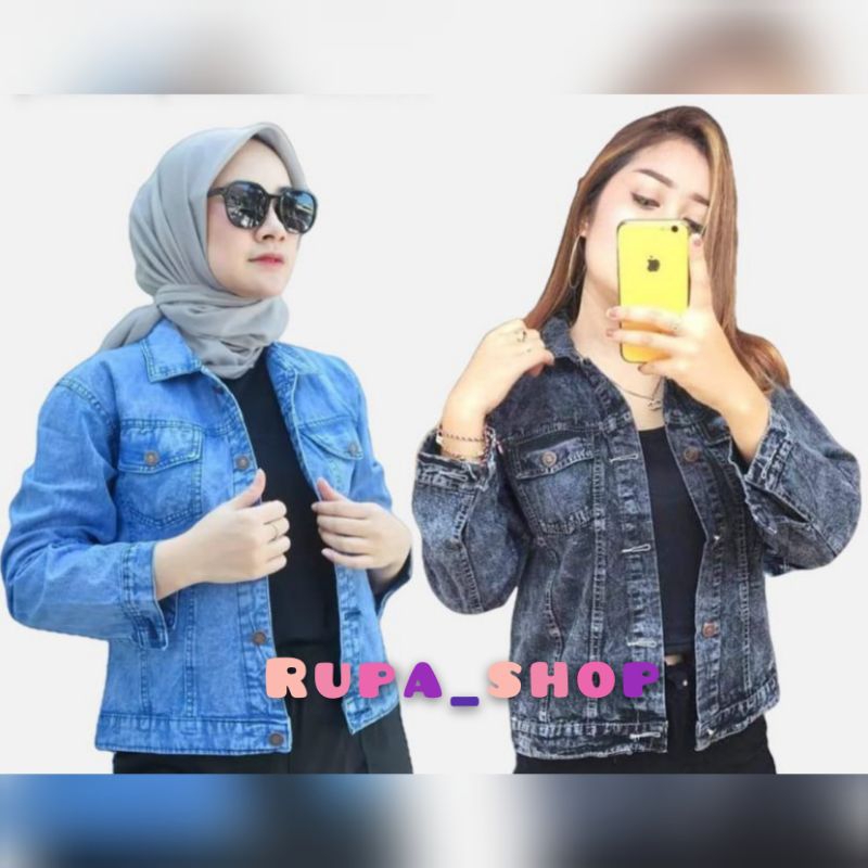 JAKET BIONDY AURORA / JAKET JEANS / JAKET WARNA WANITA / JAKET JEANS TERMURAH / JAKET BIONDY