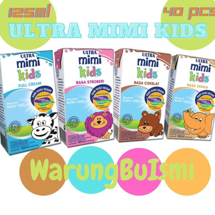 

DZLP5517 Terbaru 3.3 Murah & Promo | Susu Ultra Mimi Kids 125ml Semua Rasa Isi 40pcs / dus