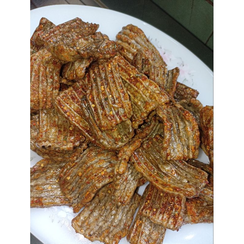 

kerupuk jengkol BANTAT pedas daun jeruk 1kg