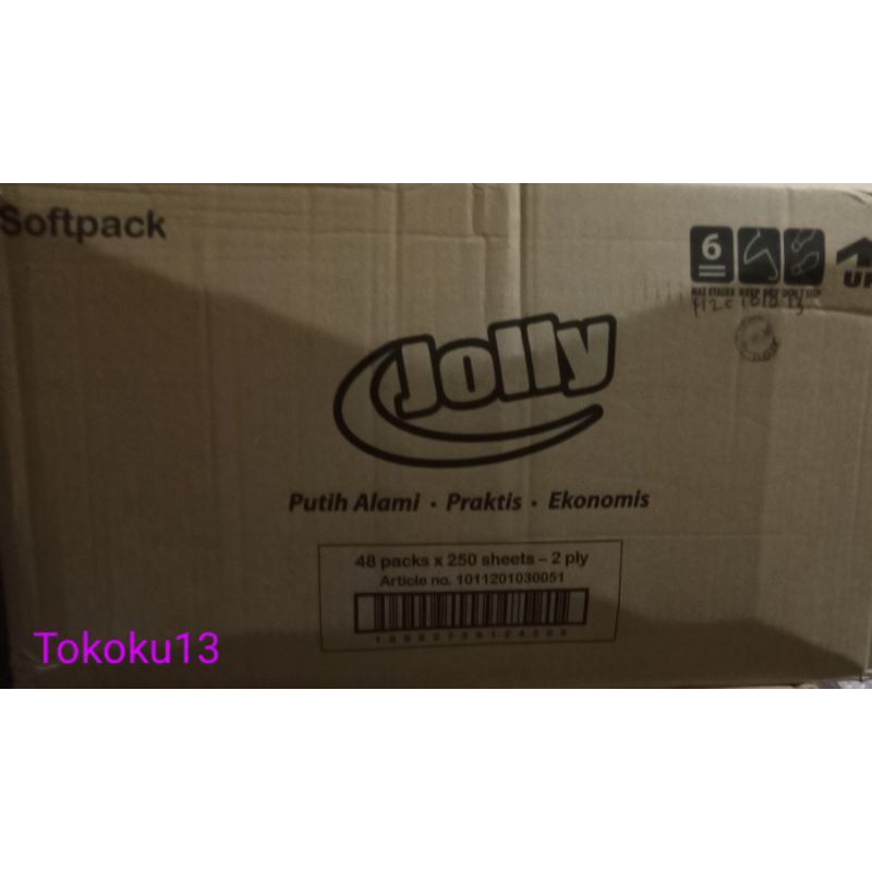 Tissu Jolly 250 Sheet 1 Ball (Isi 48 PCS)