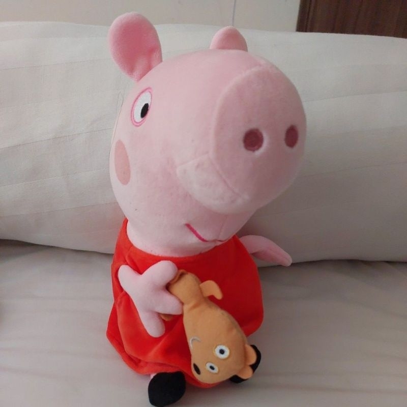 PRELOVED Boneka peppa pig langka