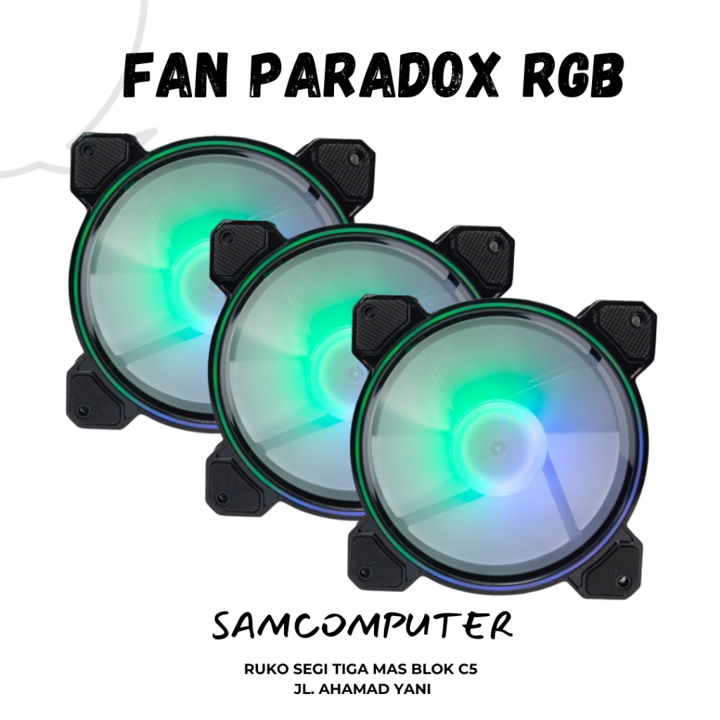 Paradox BRIGHT MOON MIX PARADOX BUNDLING 3 FAN BULK PACK