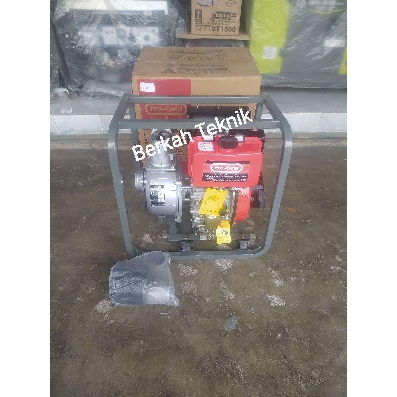 Alkon Diesel Pompa Air Irigasi Sawah Diesel Solar 3 Inch Proquip QDP 80