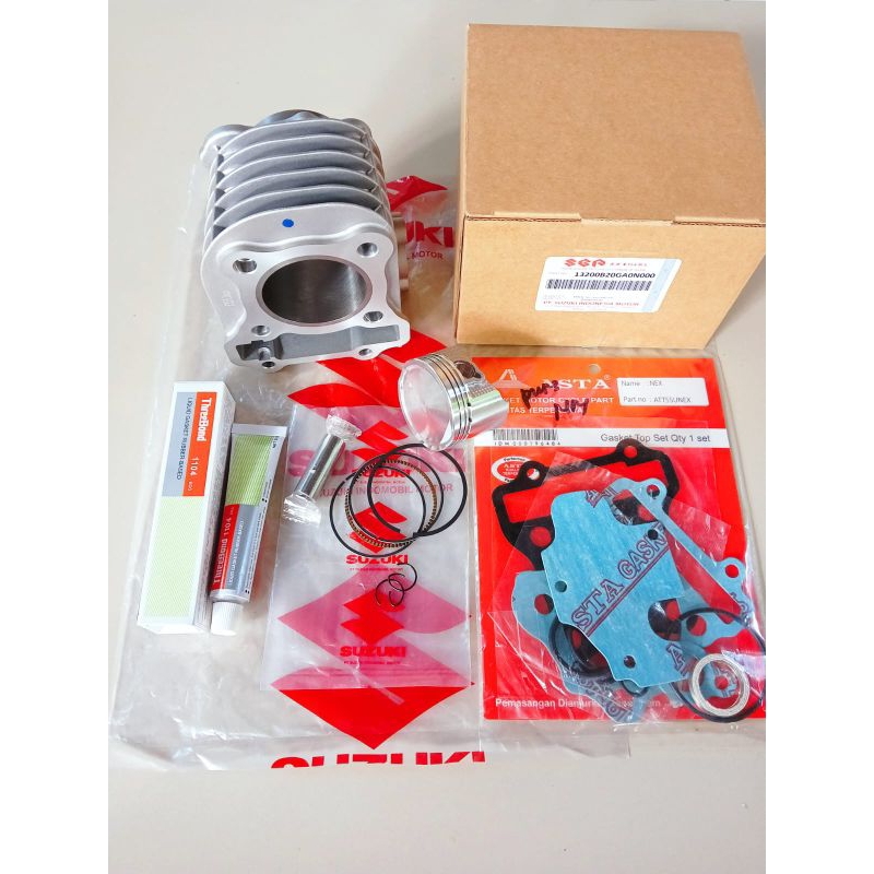 BLOK SEHER CYLINDR KOMPLIT SUZUKI NEX/NEX 2/ADRESS/LEST