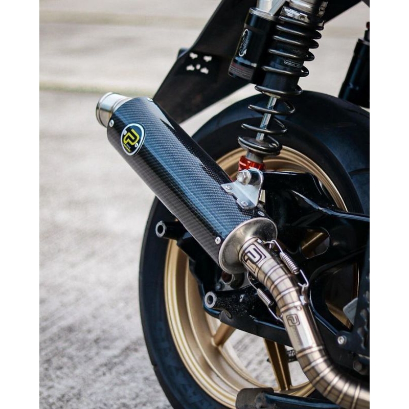 Knalpot Pekajaman Muffler Original Jogja Nmax Old Dan Nmax New Karbon Carbon Bulat Stainless Origina