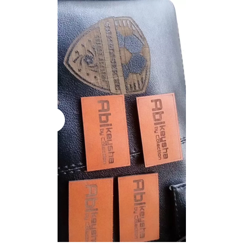 

Label Kulit Grafir Laser Custom kulit sapi perlengkapan jahit