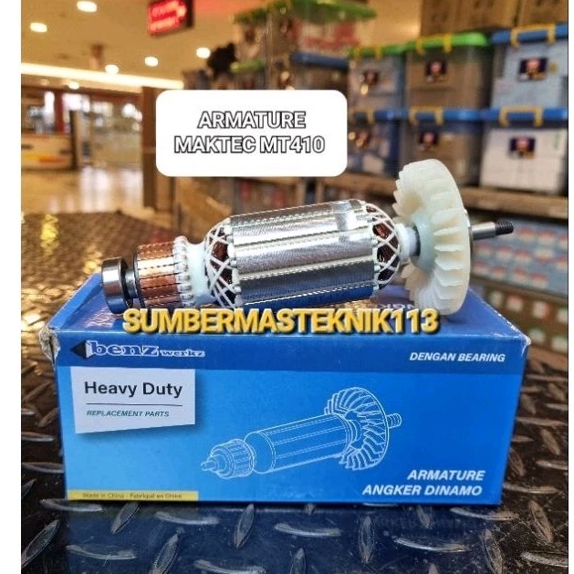 ARMATURE MT 410 MAKTEC ANGKER MESIN POTONG KERAMIK MAKTEC MT410 BENZ