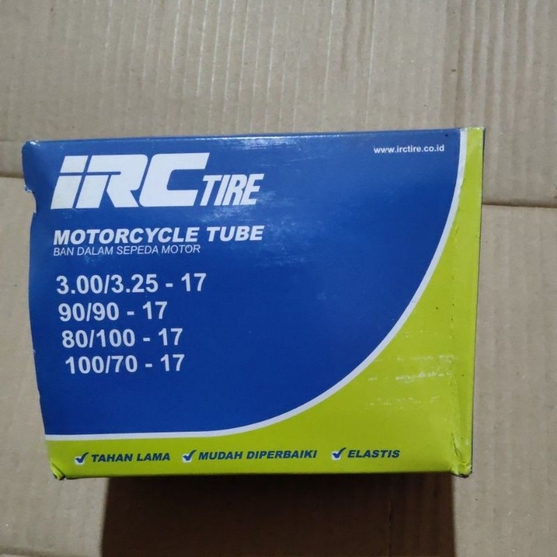 ban dalam tube IRC  300/325- ring 17 100/70 80/100 90/90