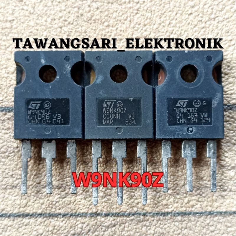 mosfet w9nk90z bodi besar fet w9nk90z tr mosfet w 9nk90 original