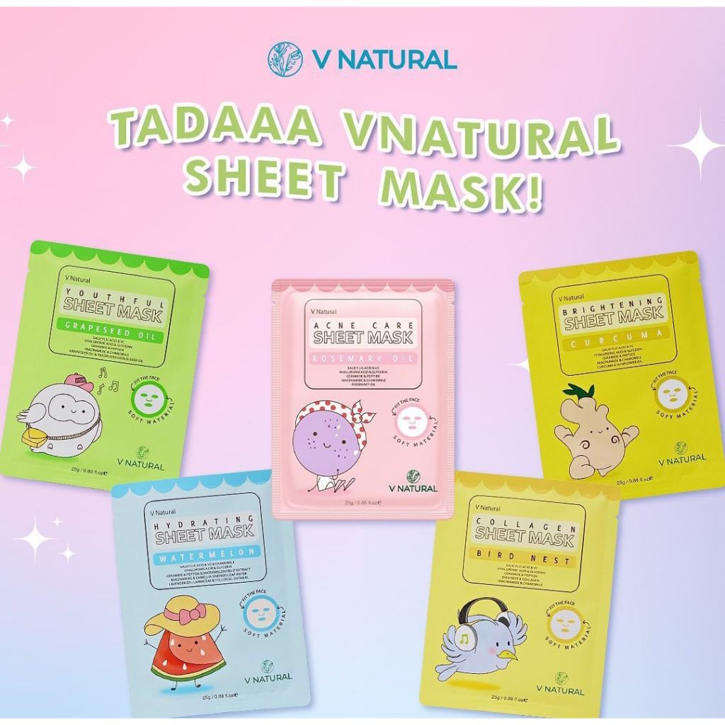 V NATURAL SHEET MASK