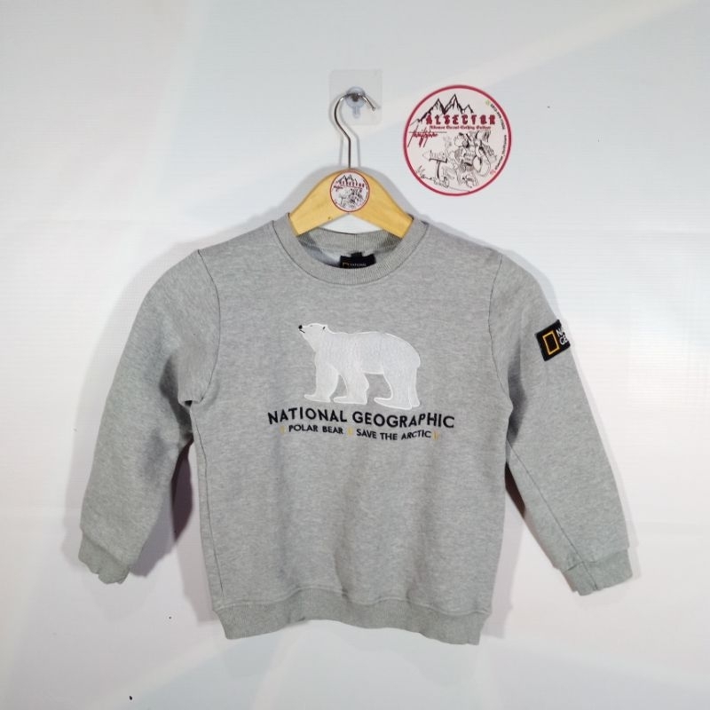 Crewneck CN Anak National Geographic Original Like New CNA108-001