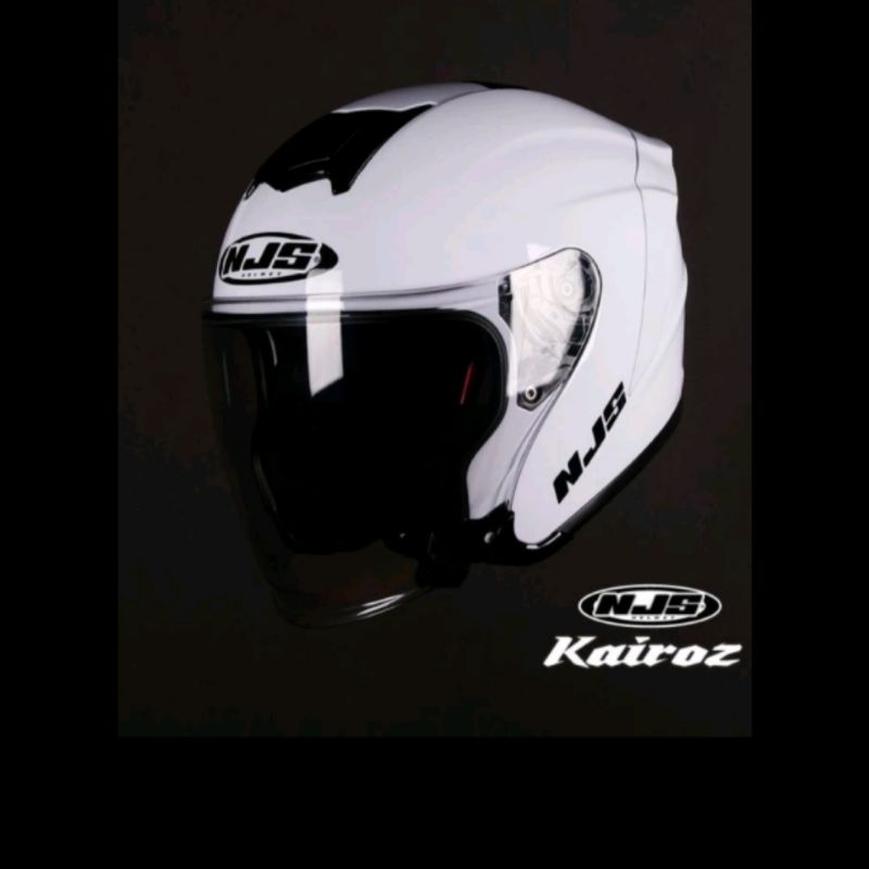 HELM NJS KAIROZ WHITE ORIGINAL NJS