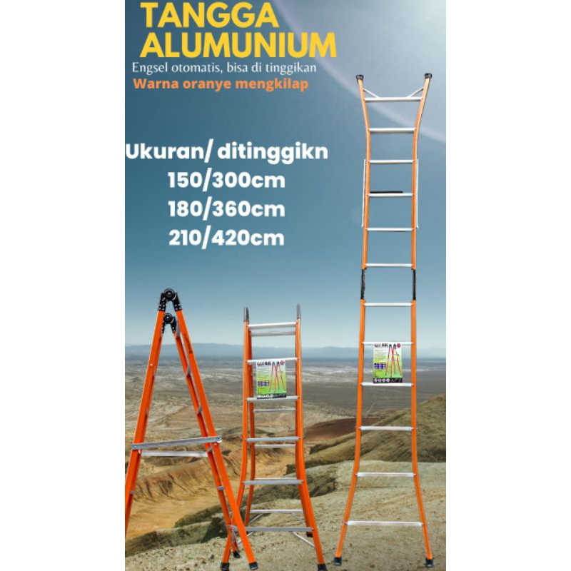 TANGGA ALUMUNIUM BINA KARYA SUPER KOKOH