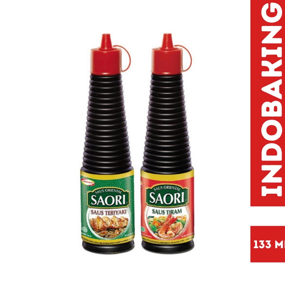 

⁎ Saori Saus Tiram Teriyaki 133ml ↔Model Baru