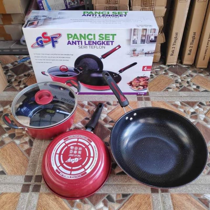 Panci set gsf / panci set anti lengket / GSF set G-2429