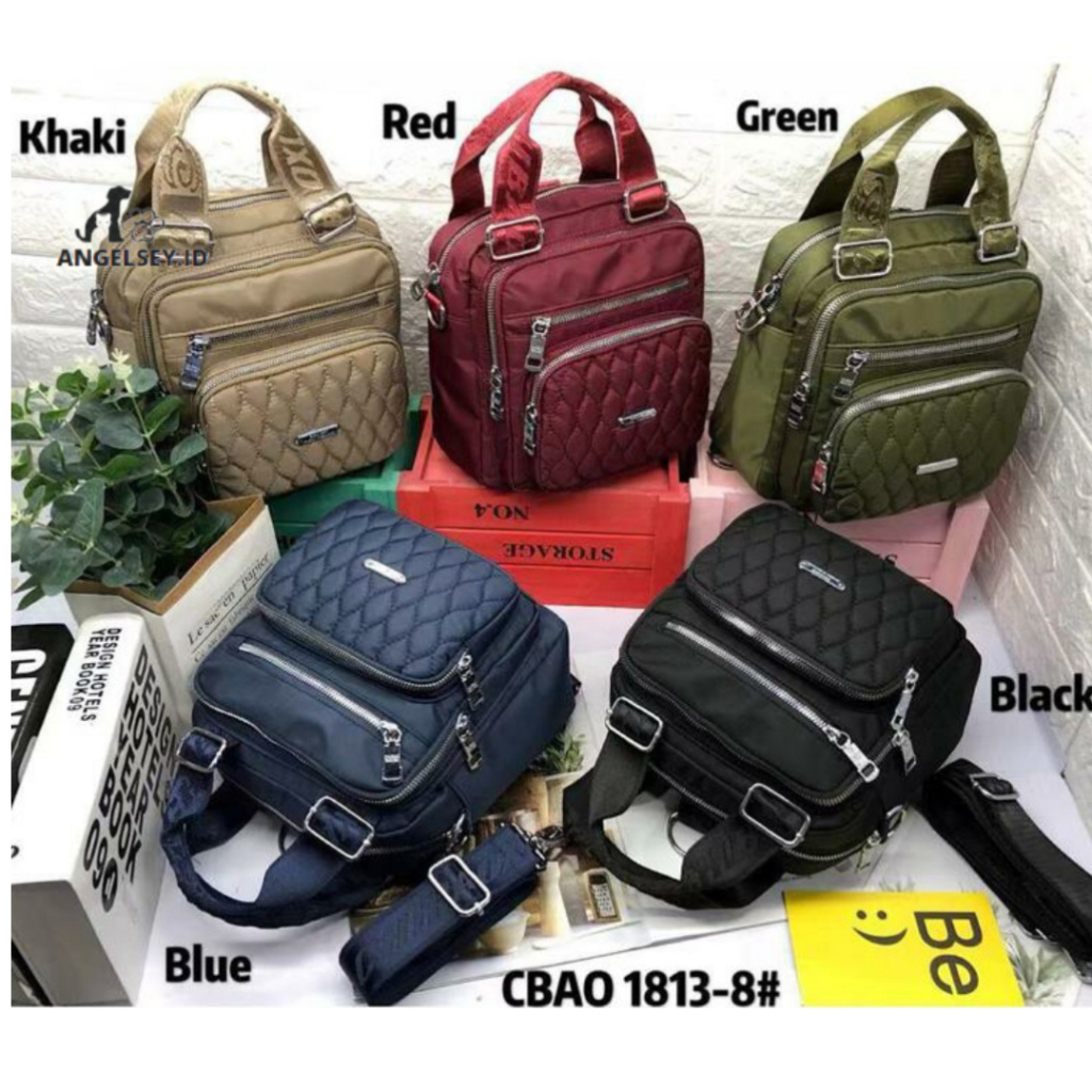 Tas Wanita Ransel 3 fungsi Ori CHIBAO 1813-8