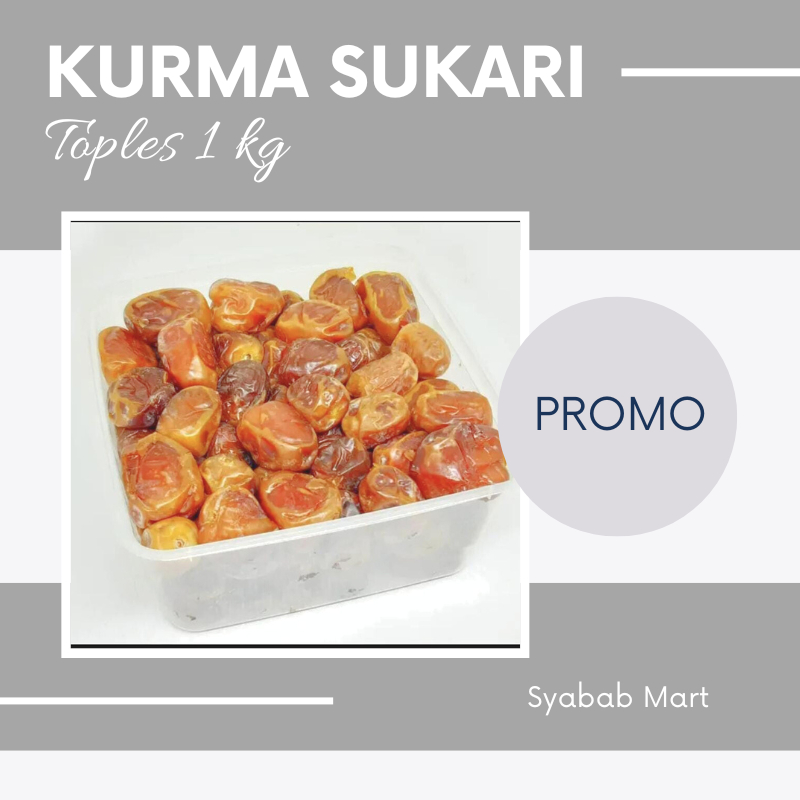 

Kurma Sukari 1 Kg Premium Al Qossim Sukkari Raja Asli Madinah Ruthob Oleh Oleh Haji Umroh