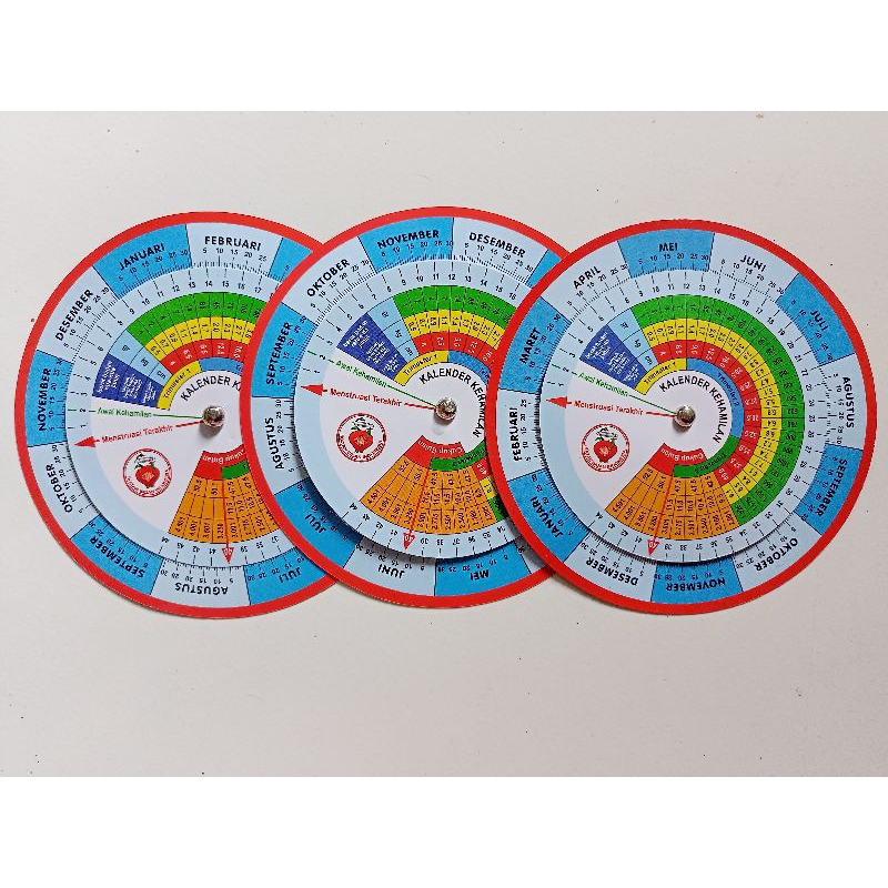 

Ready Stok Siap Kirim Kalender Kehamilan Putar Murah