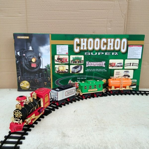 Mainan anak Kereta chocho PR 17289/Kereta Api Asap ChooChoo Super Pr-17289 - Mainan Anak Laki Laki