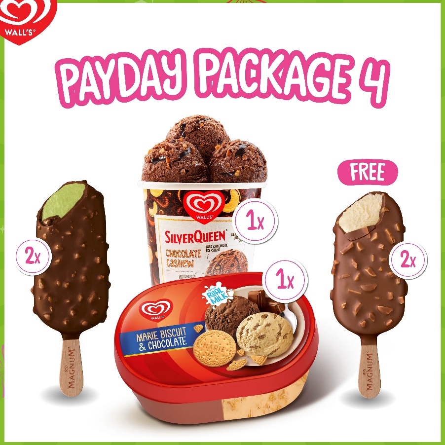 

TIPE KPL568 Payday Package 4 - Es Krim/Ice Cream Wall's