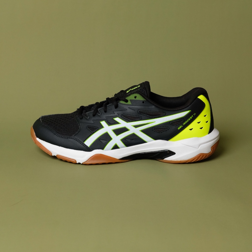 ASICS GEL ROCKET 11 - BLACK VOLT GUM