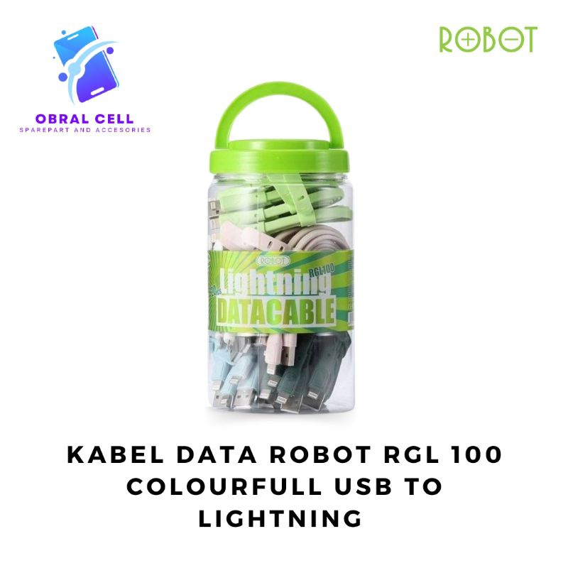 KABEL DATA IPHONE ROBOT RGL100