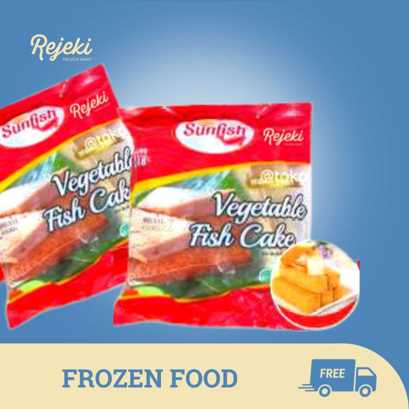 

Sunfish Vegetable Fish Cake 500gr - Rejeki Frozen Mart