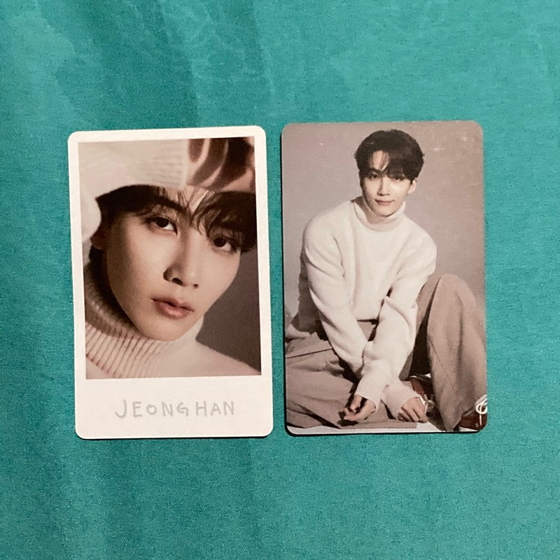 TRADING CARD JEONGHAN INCOMPLETE